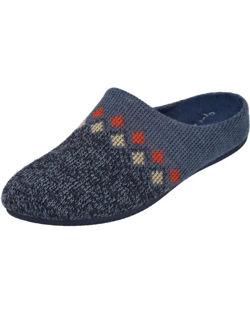 CALZADO DE CASA DE HOMBRE GARZON 16300362 ZAPATILLAS DE CASA HOM AZUL
