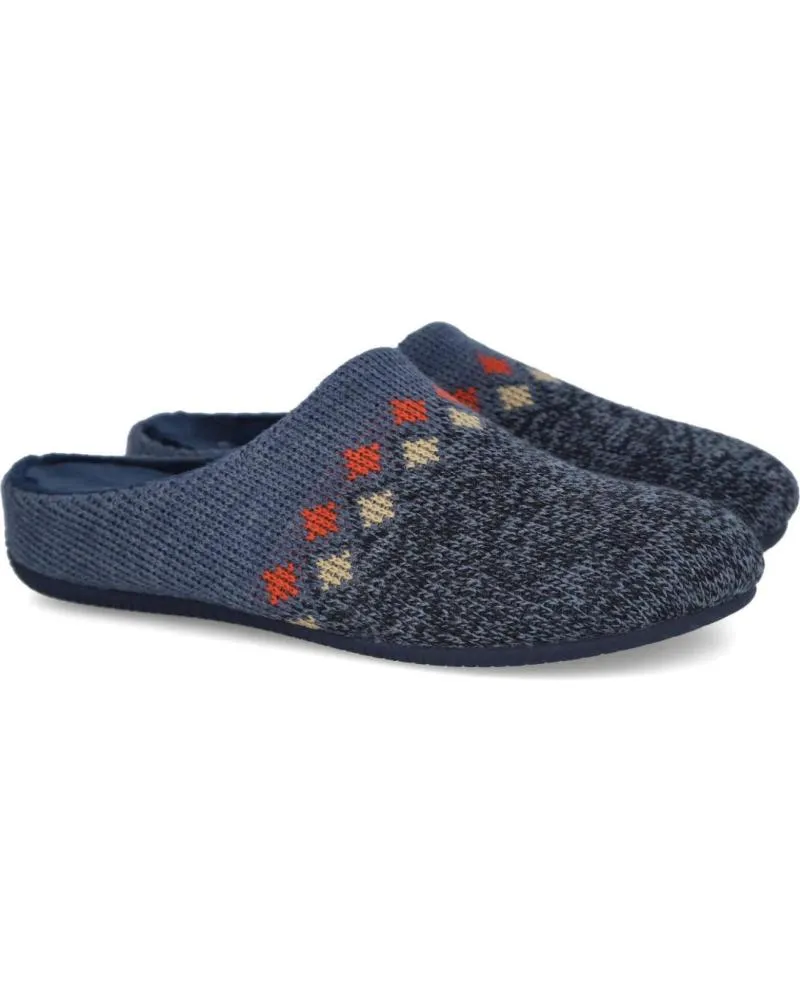 CALZADO DE CASA DE HOMBRE GARZON 16300362 ZAPATILLAS DE CASA HOM AZUL