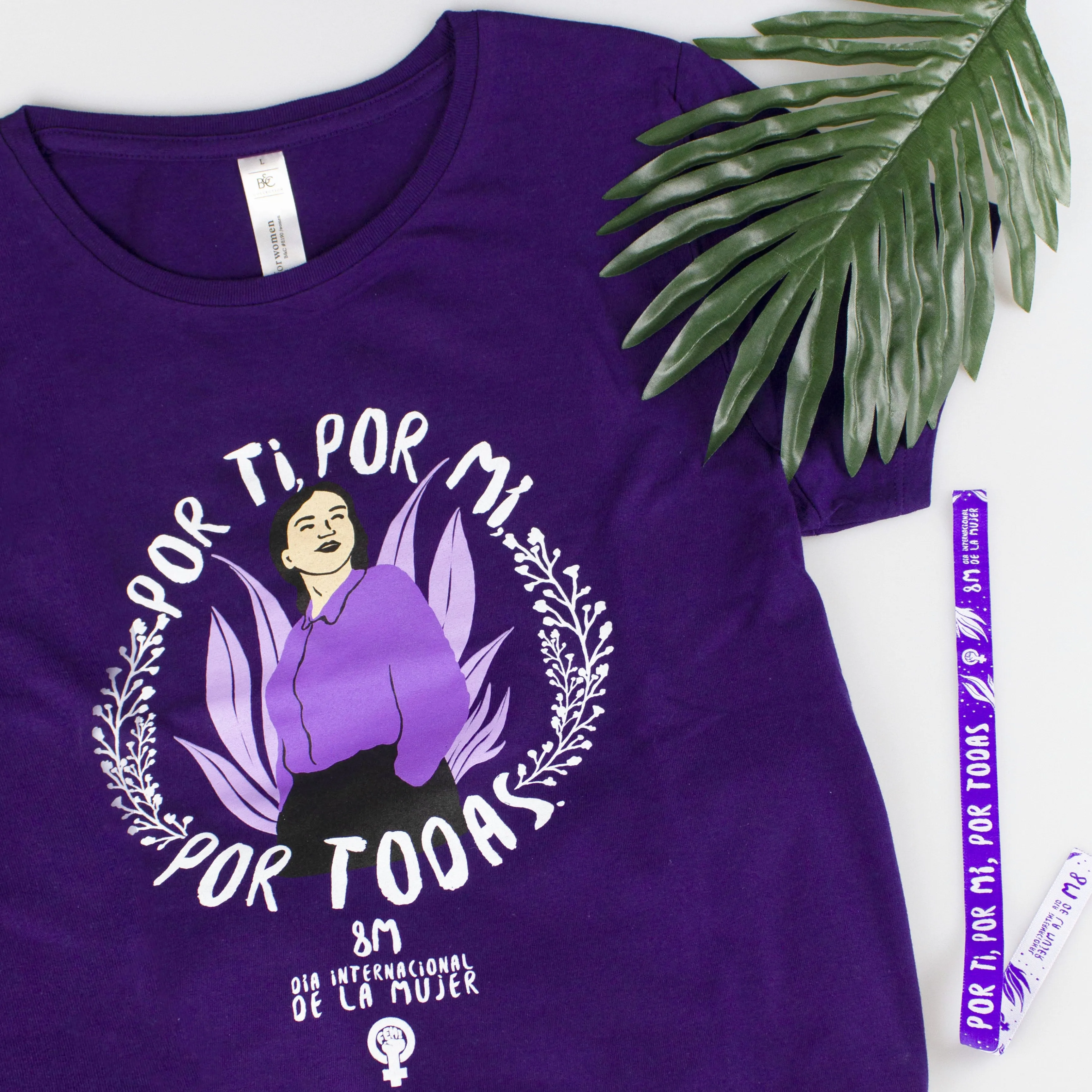CAMISETA 8M 2021  POR TI, POR Mí, POR TODAS