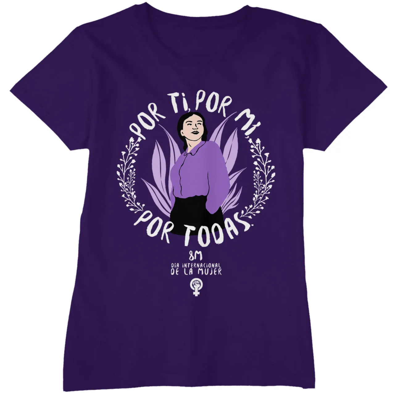 CAMISETA 8M 2021  POR TI, POR Mí, POR TODAS