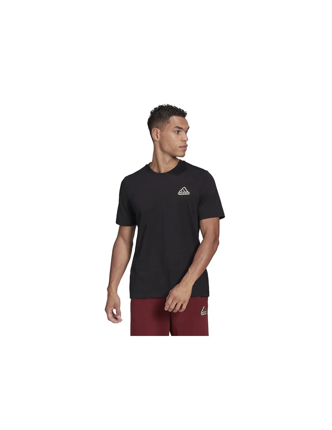 Camiseta adidas Essentials Feel Comfy M Black
