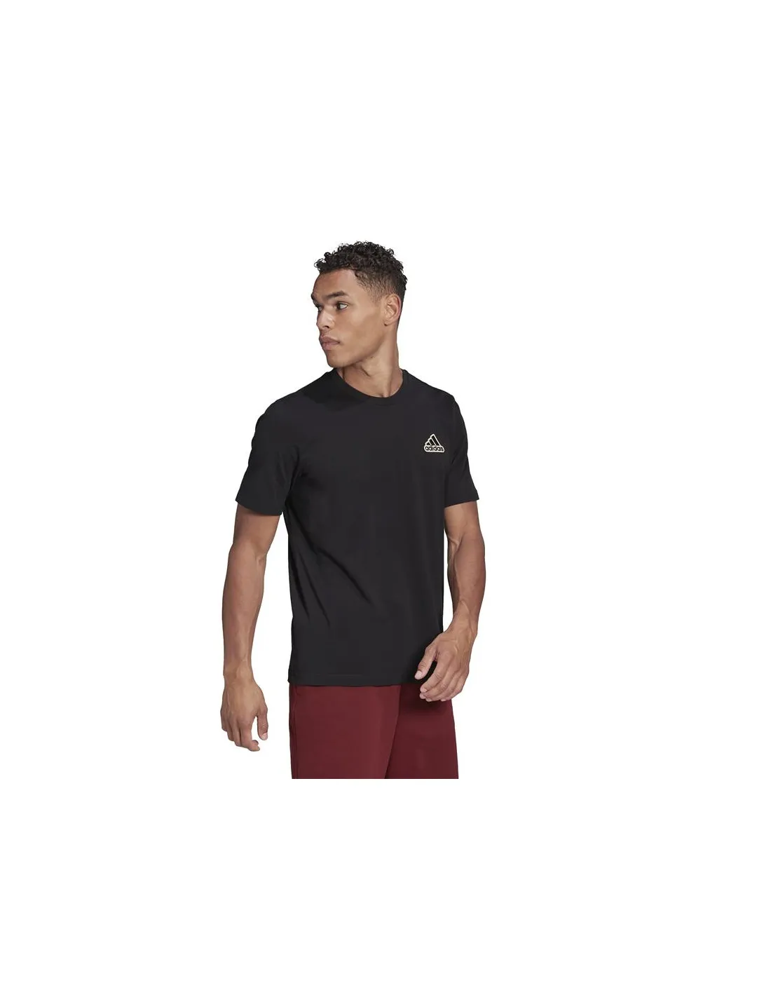 Camiseta adidas Essentials Feel Comfy M Black