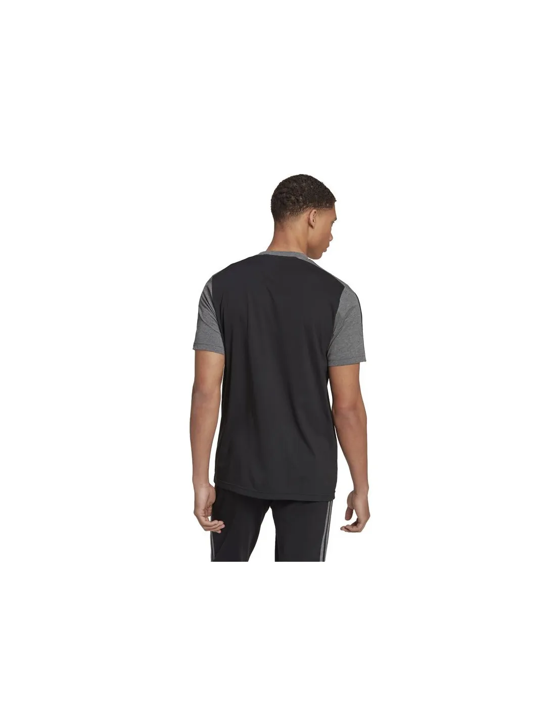 Camiseta adidas Essentials Melange Hombre BK