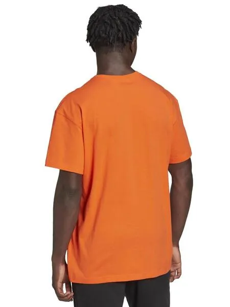Camiseta Adidas Naranja Hombre