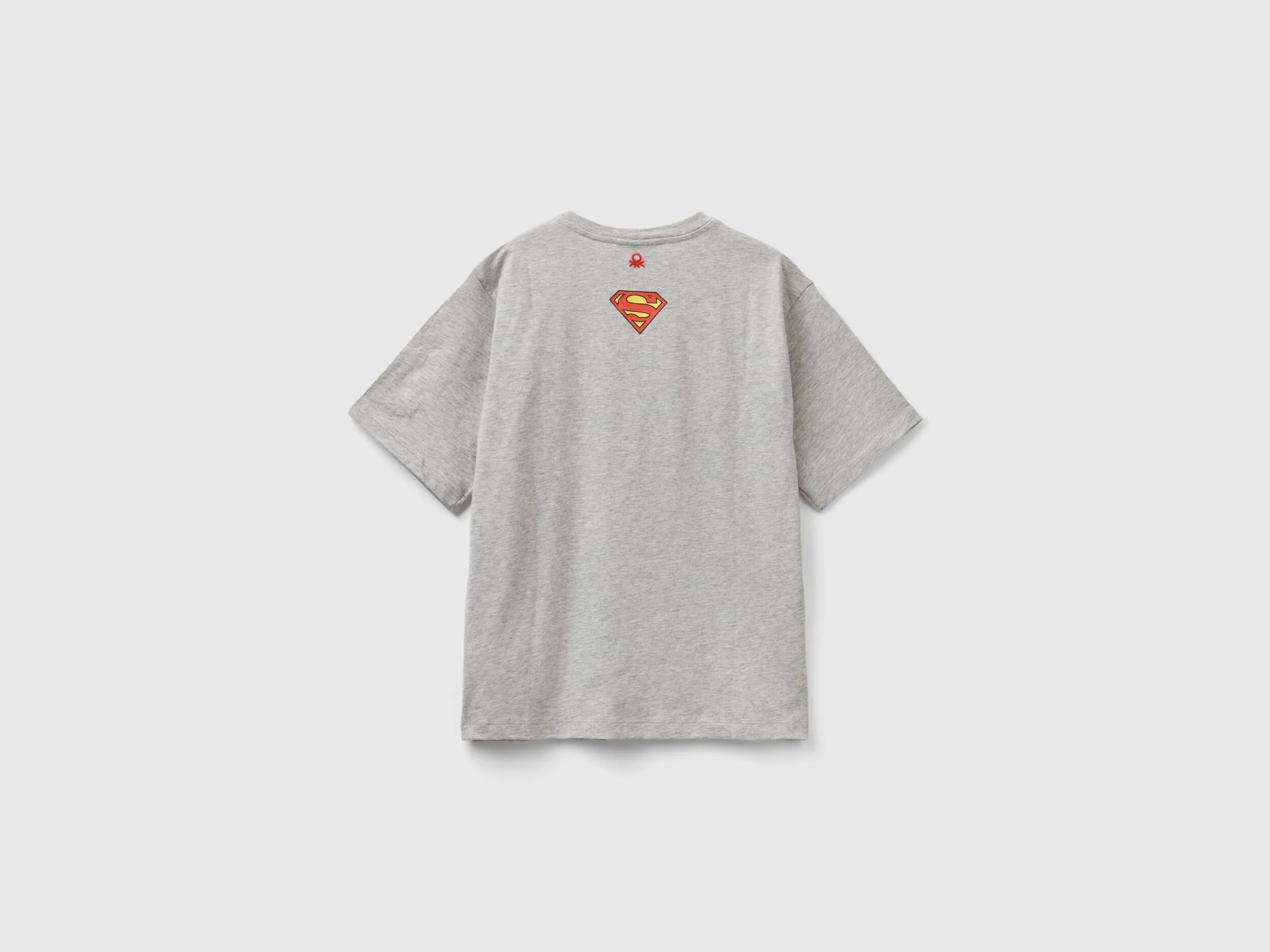 Camiseta ©&™ DC Comics Superman gris jaspeado