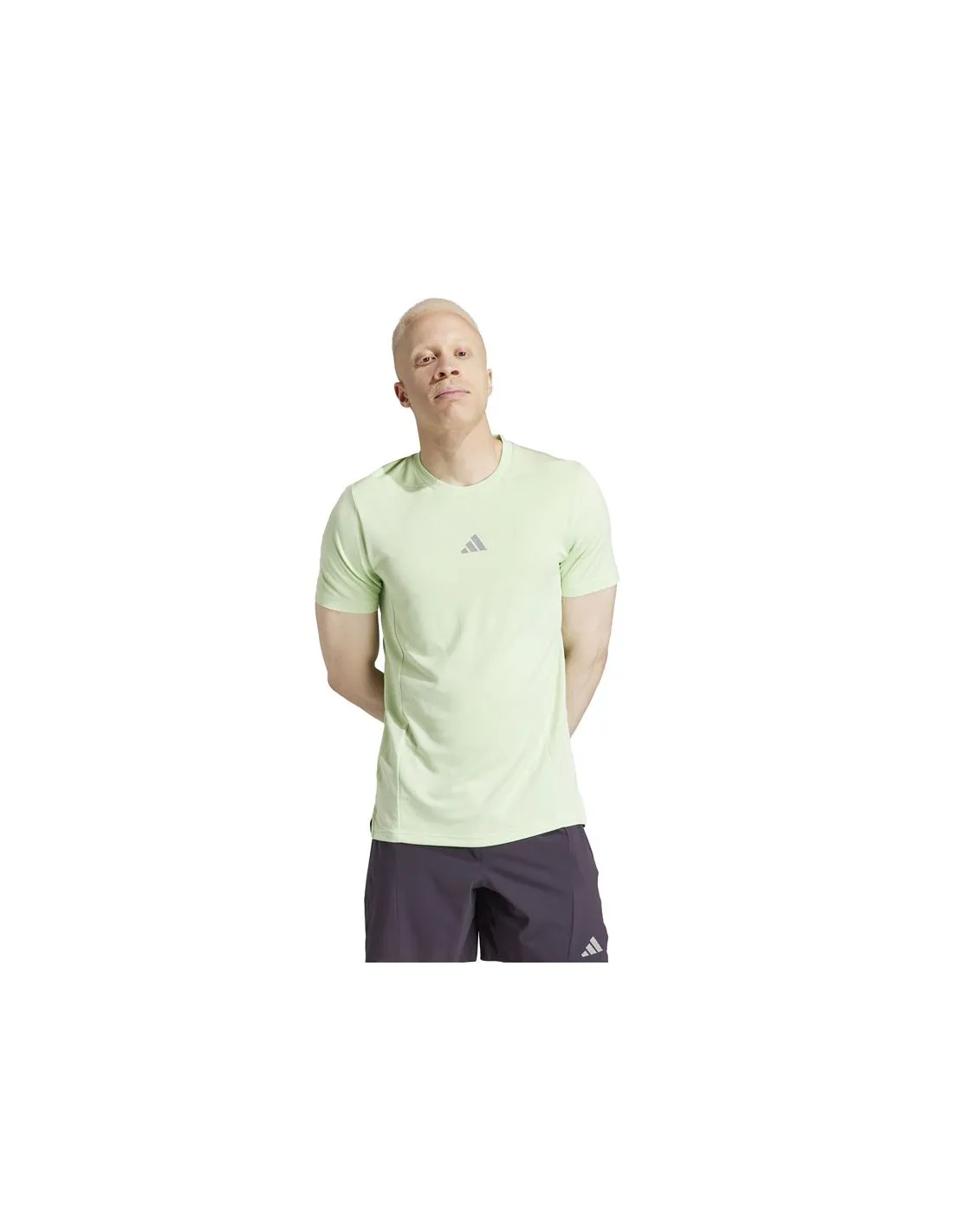 Camiseta de Fitness adidas Essentials D4T Hr Hombre Verde