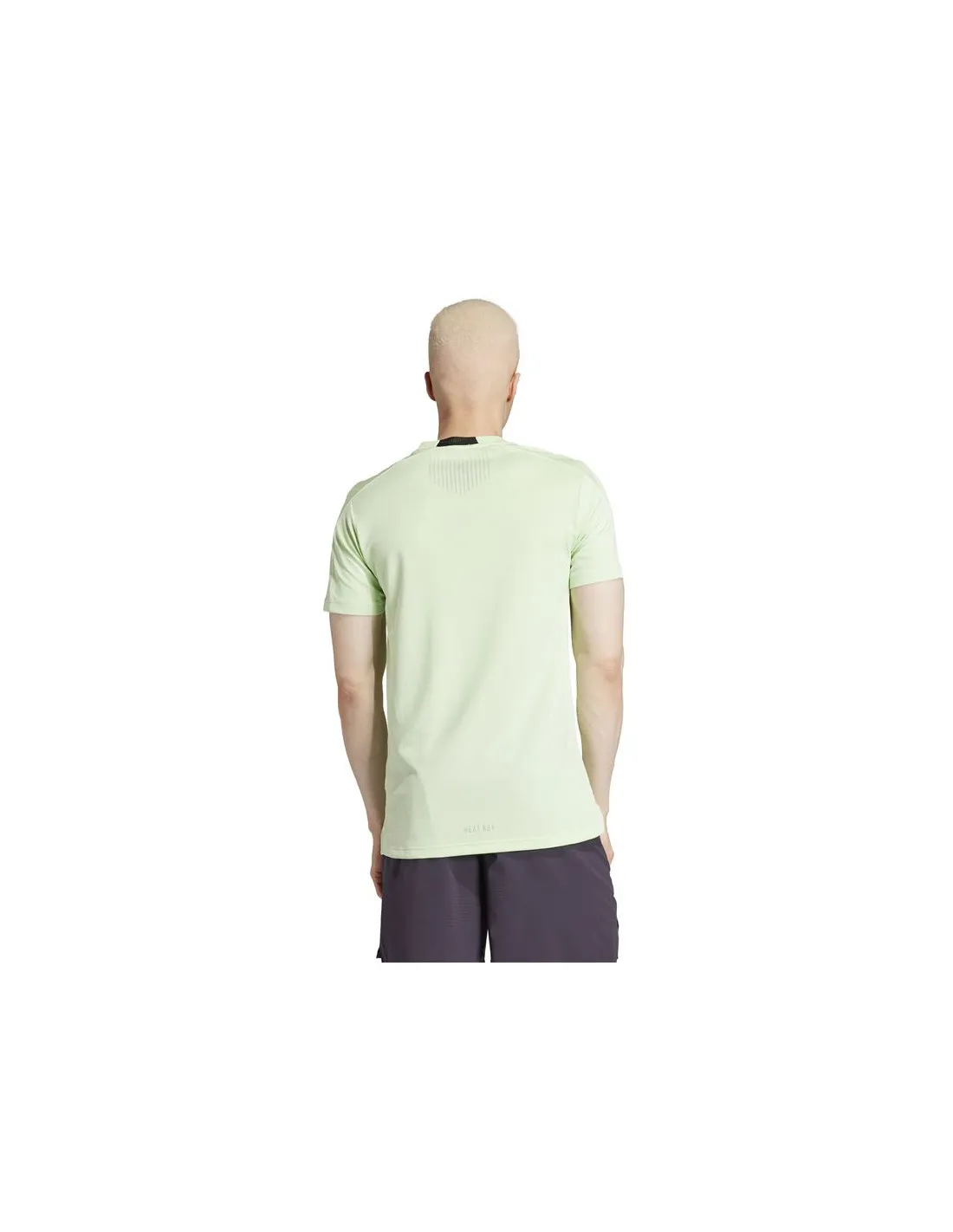 Camiseta de Fitness adidas Essentials D4T Hr Hombre Verde