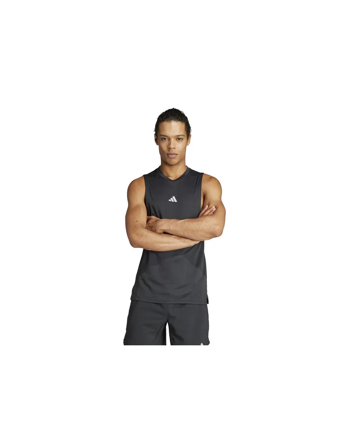 Camiseta de Fitness adidas Essentials Designed For Training Tank Hombre Negro