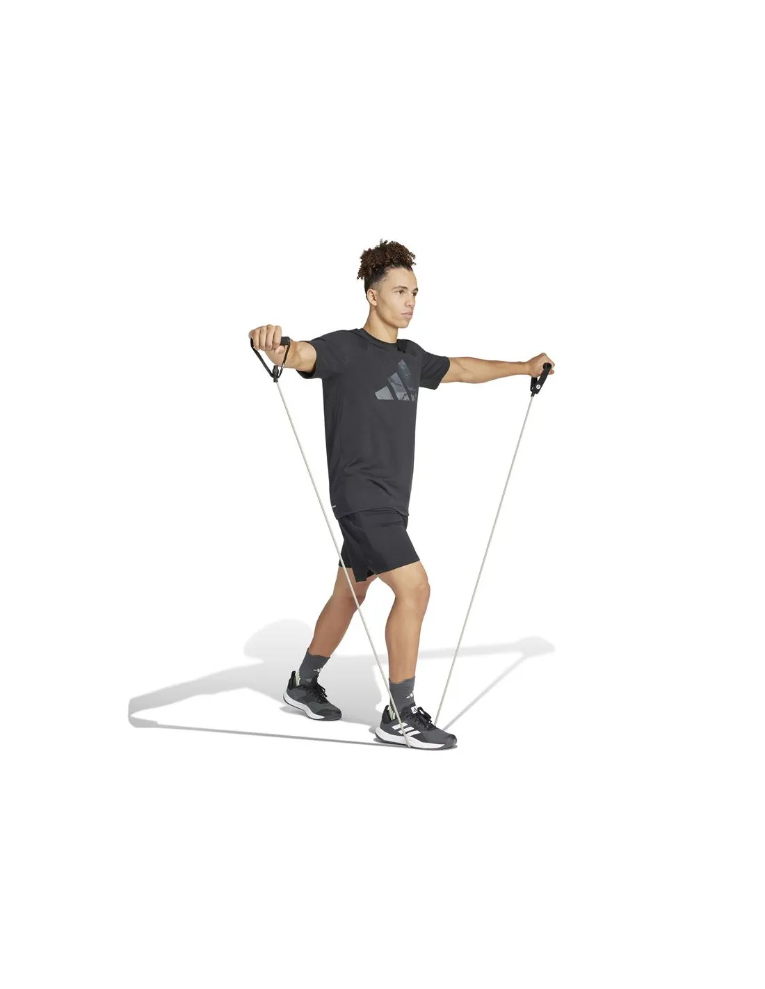 CAMISETA DE FITNESS ADIDAS ESSENTIALS TRESSEA HOMBRE NEGRO