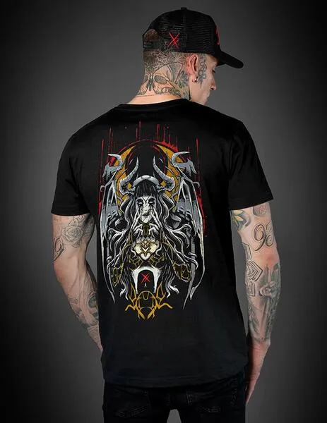 CAMISETA HYRAW EVIL GIRL  BLACK