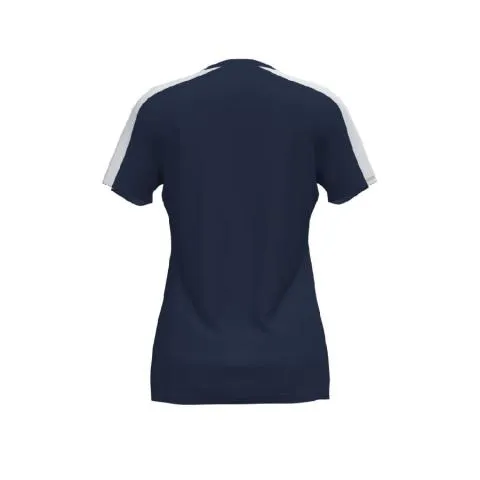 CAMISETA MANGA CORTA PARA MUJER Y NIñA   JOMA ACADEMY III  MARINO/BLANCO  901141.332