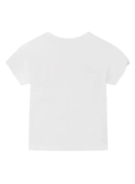 Camiseta Mayoral Chica Smile Blanco para Niña
