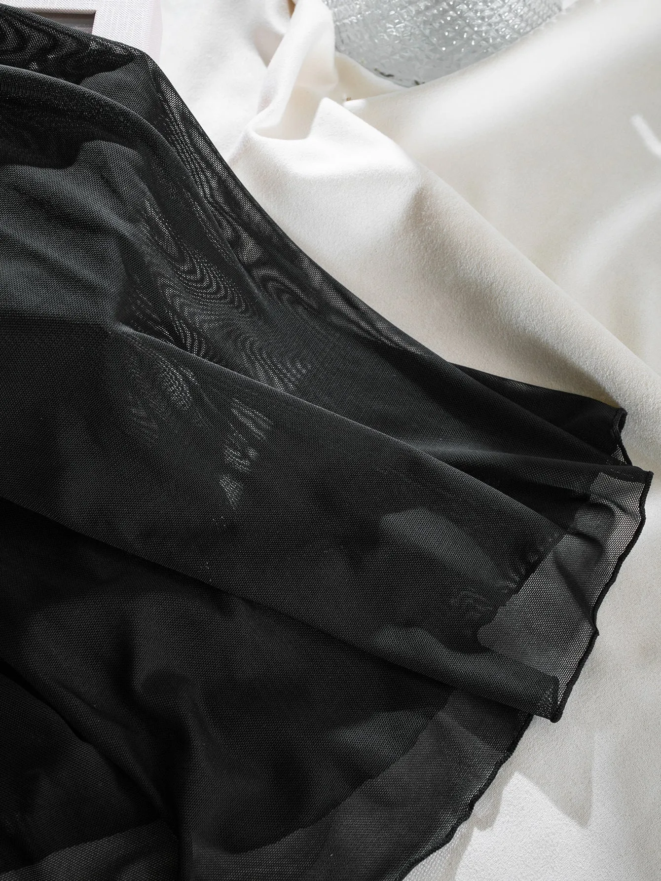 Camisón con ribete de encaje