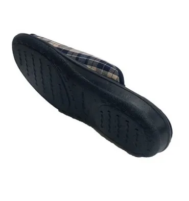 Chanclas estar en casa hombre punta y talón abiertas Ruiz Bernal en azul marino