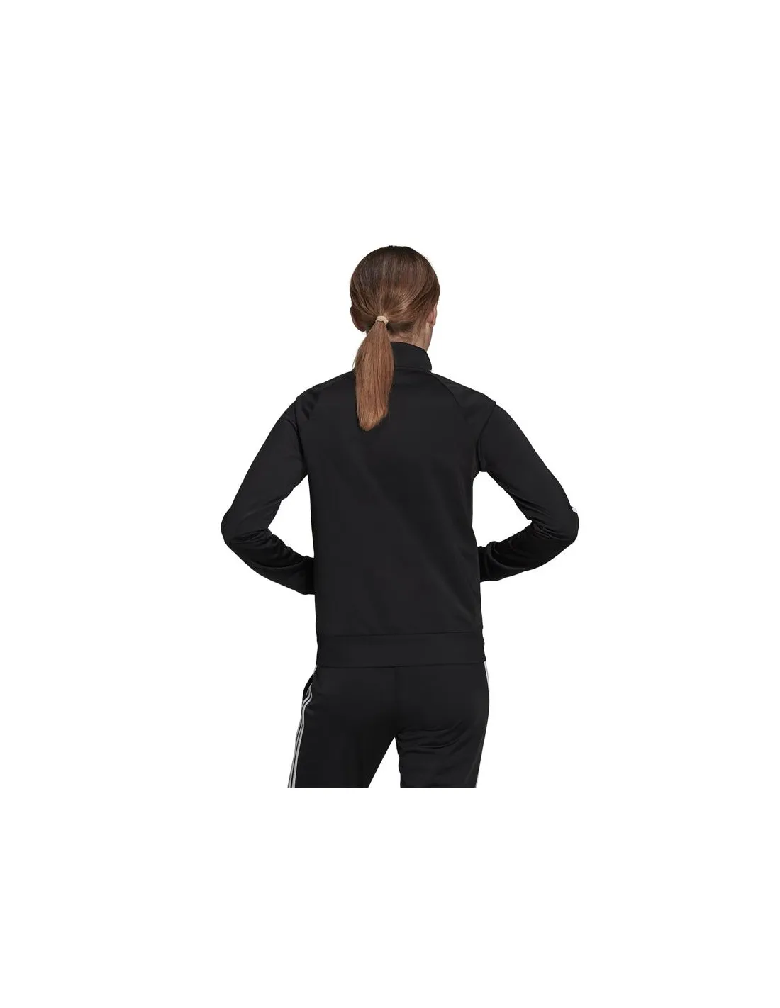 CHAQUETA ADIDAS PRIMEGREEN ESSENTIALS WARMUP MUJER BLACK