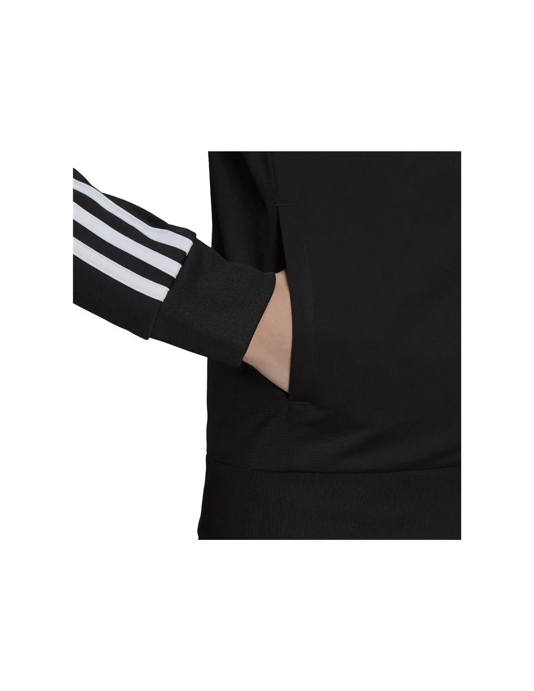 CHAQUETA ADIDAS PRIMEGREEN ESSENTIALS WARMUP MUJER BLACK