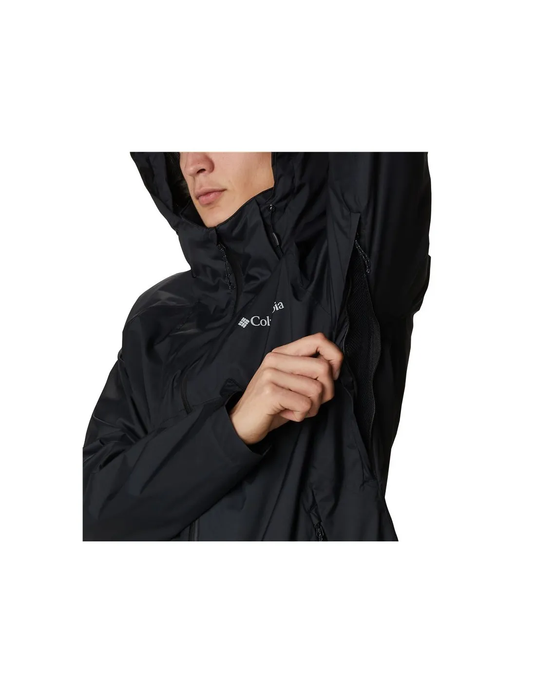 Chaqueta Columbia Rain Scape™ Hombre Black