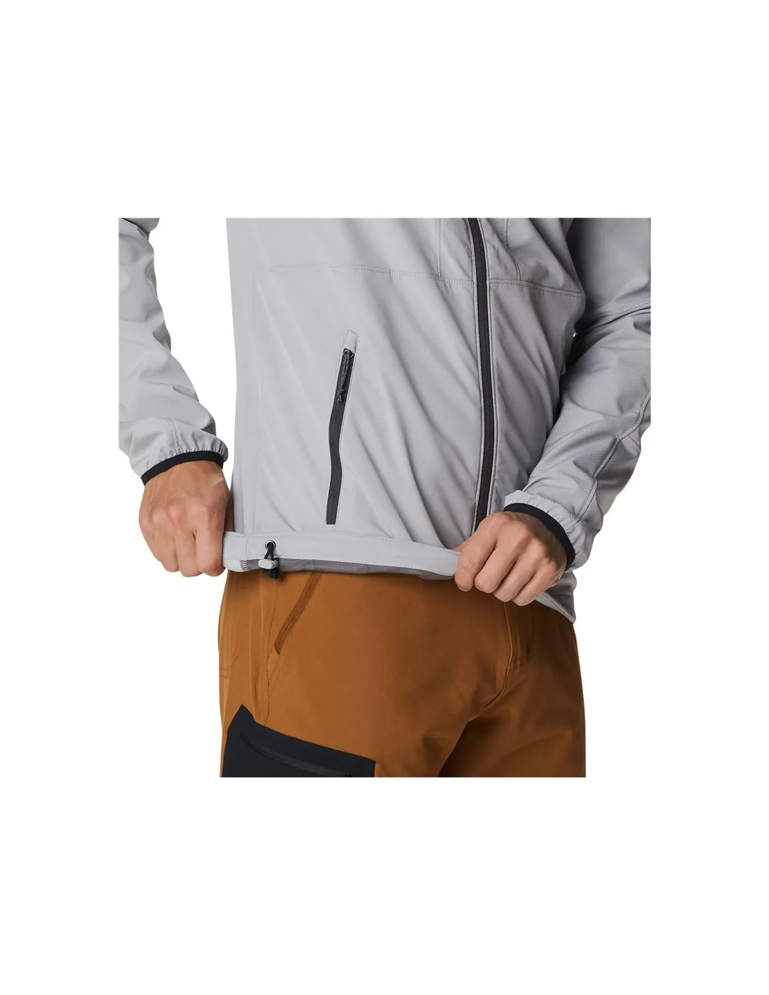 Chaqueta Columbia Tall Heights™ Hooded Softshell Hombre Grey