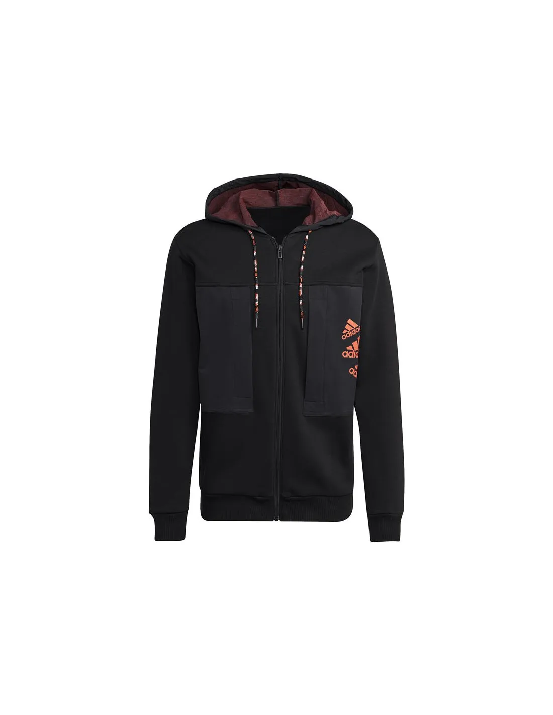 Chaqueta con capucha adidas Essentials BrandLove Fleece Hombre