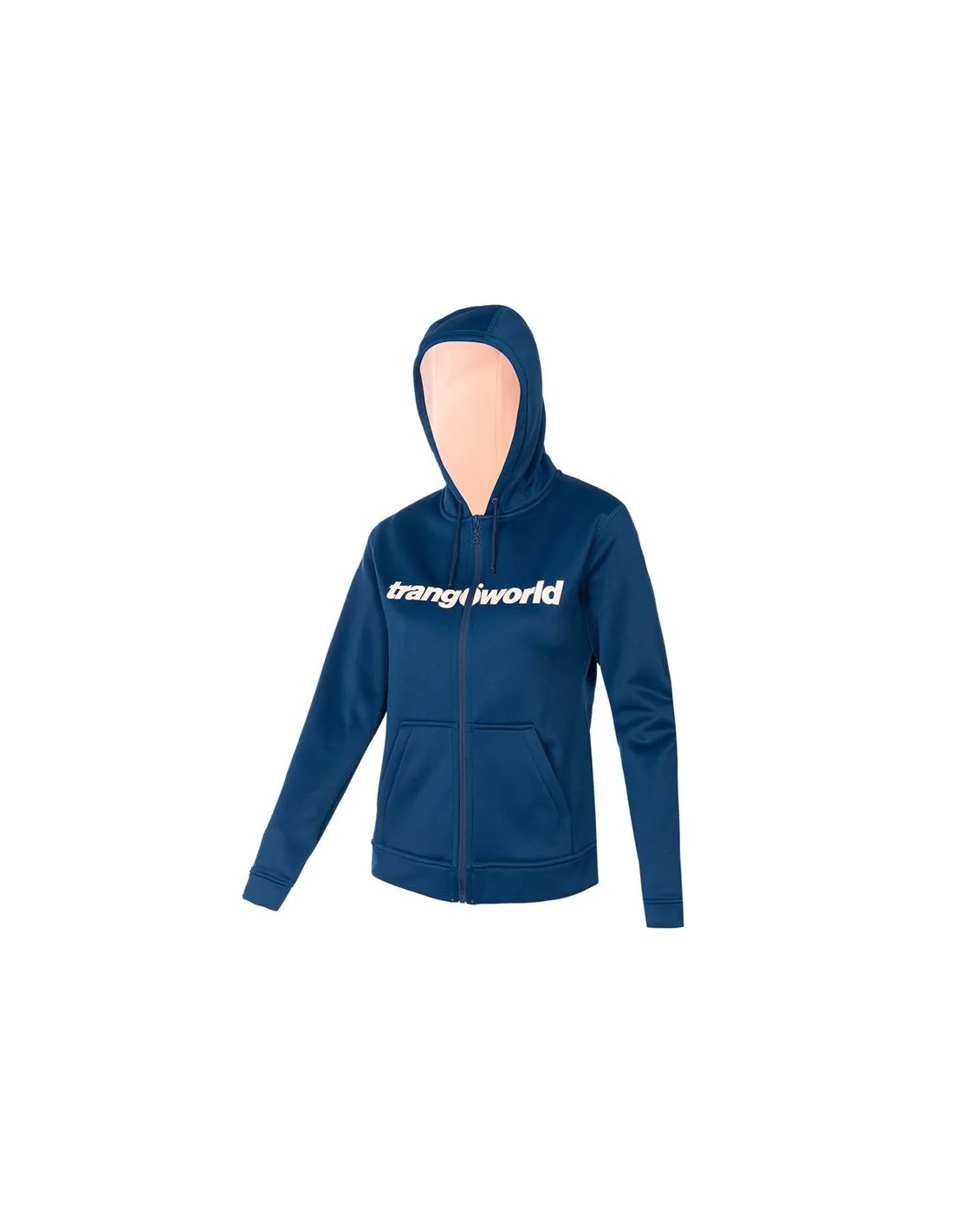 Chaqueta con Capucha azul de montaña Trangoworld Liena Mujer