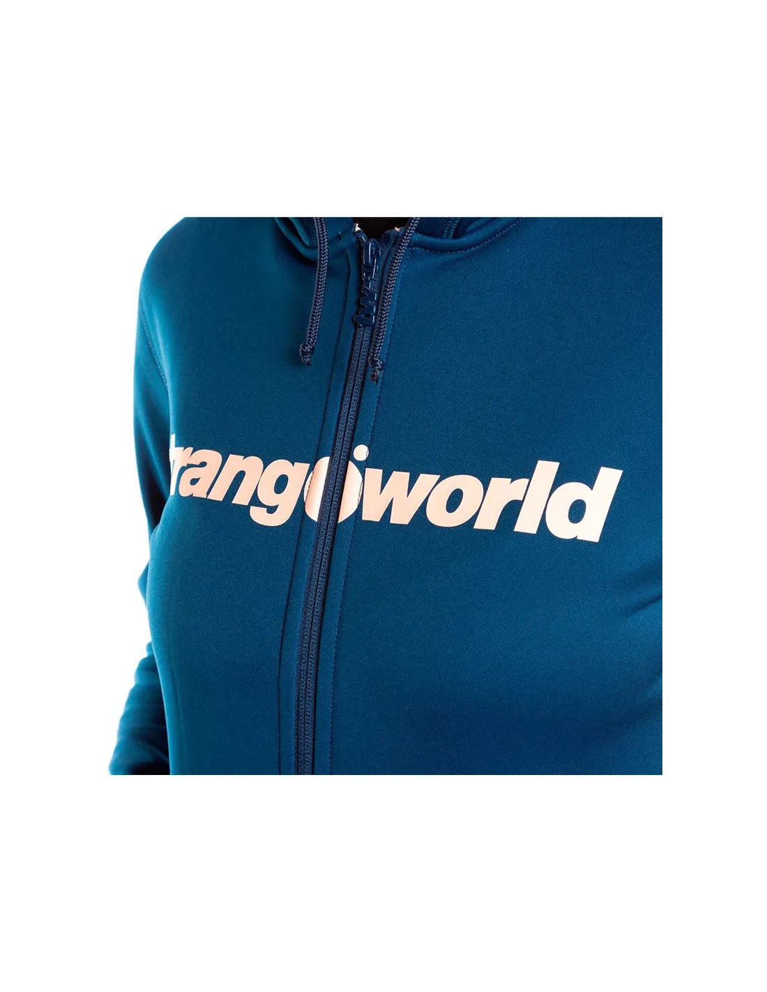 Chaqueta con Capucha azul de montaña Trangoworld Liena Mujer