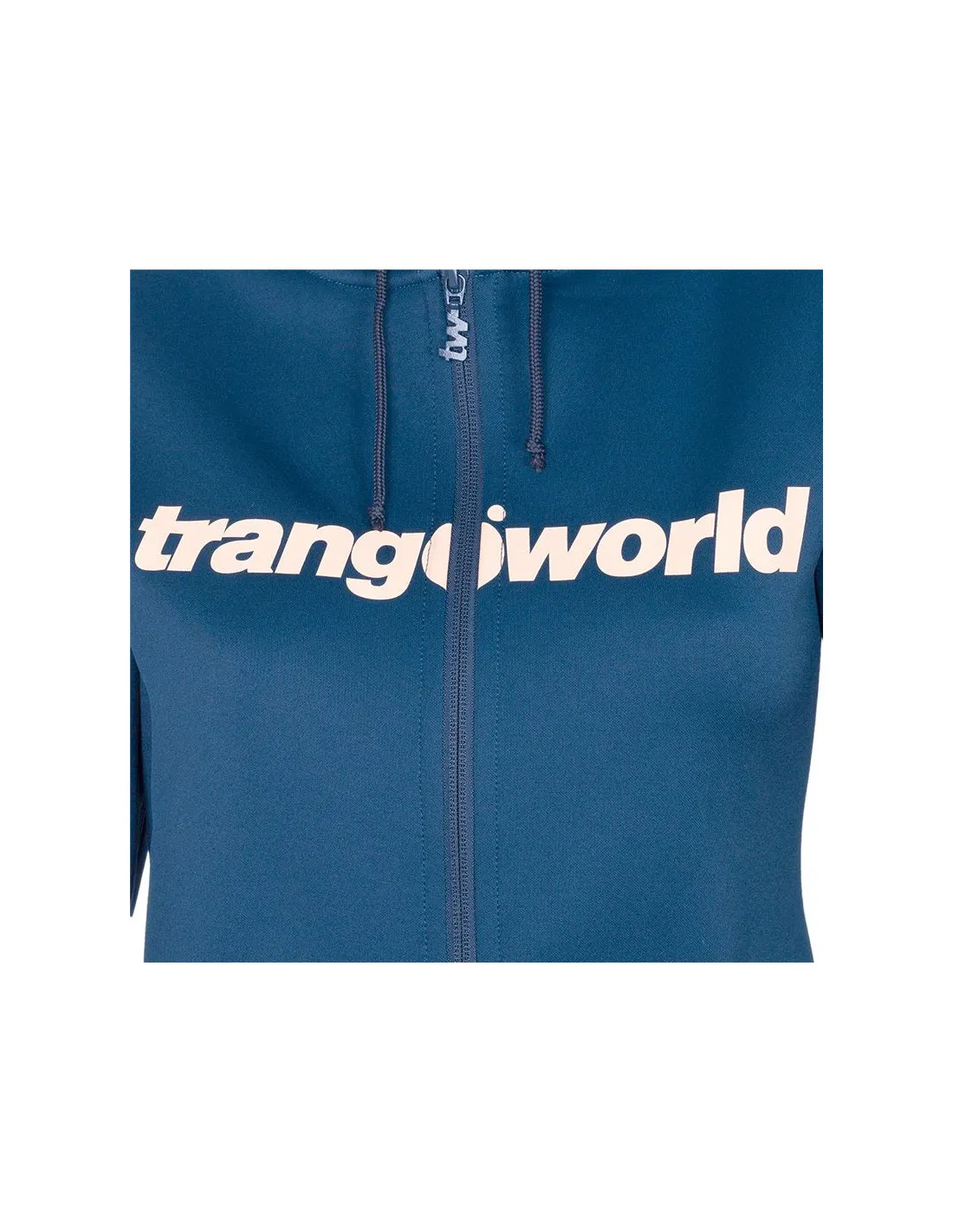 Chaqueta con Capucha azul de montaña Trangoworld Liena Mujer