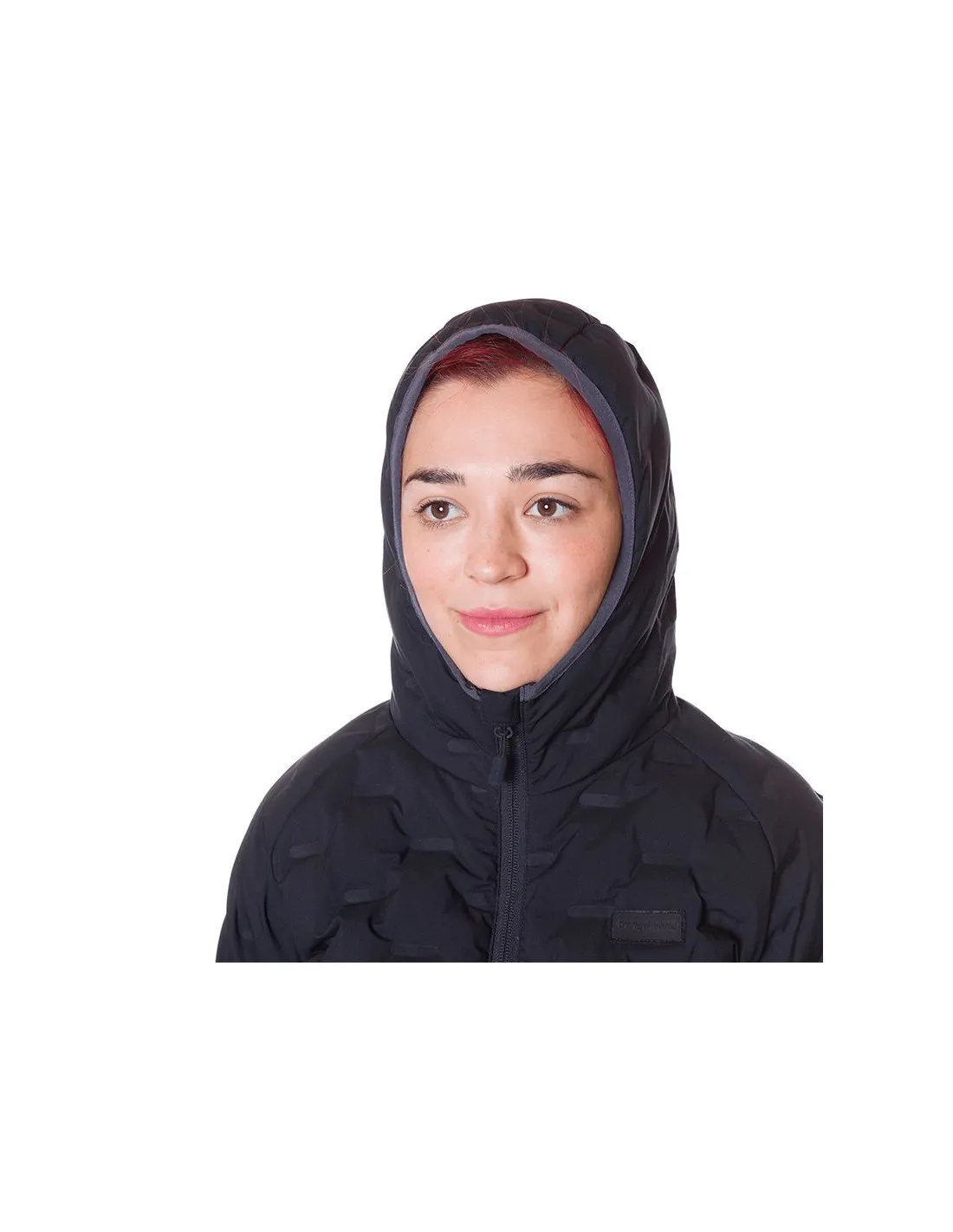 Chaqueta con Capucha negra Trangoworld Alinda Mujer