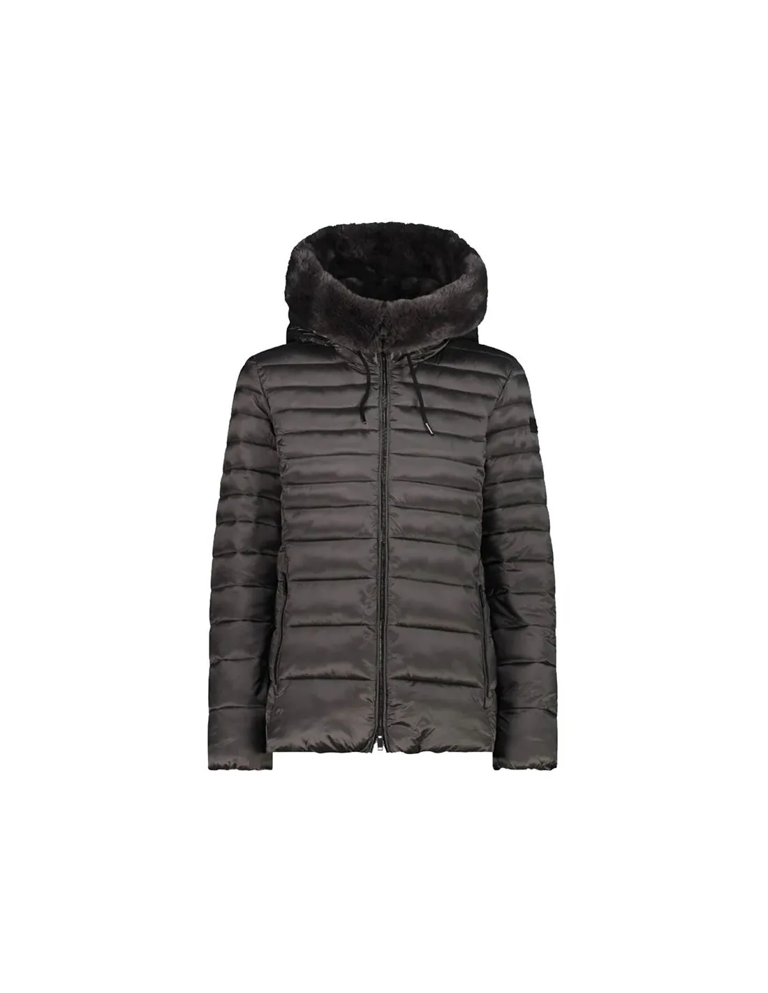 Chaqueta CPM Short Padded gris Mujer
