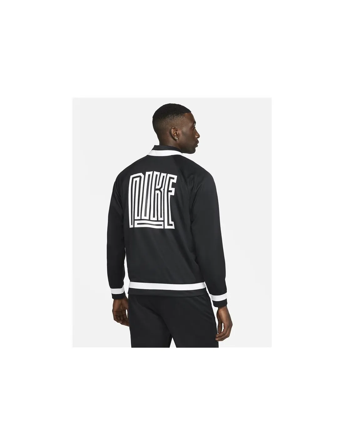 CHAQUETA DE BALONCESTO NIKE DRIFIT NEGRO HOMBRE