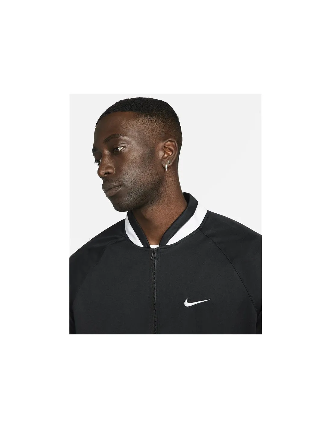 CHAQUETA DE BALONCESTO NIKE DRIFIT NEGRO HOMBRE