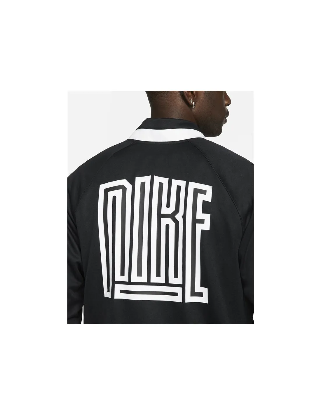 CHAQUETA DE BALONCESTO NIKE DRIFIT NEGRO HOMBRE