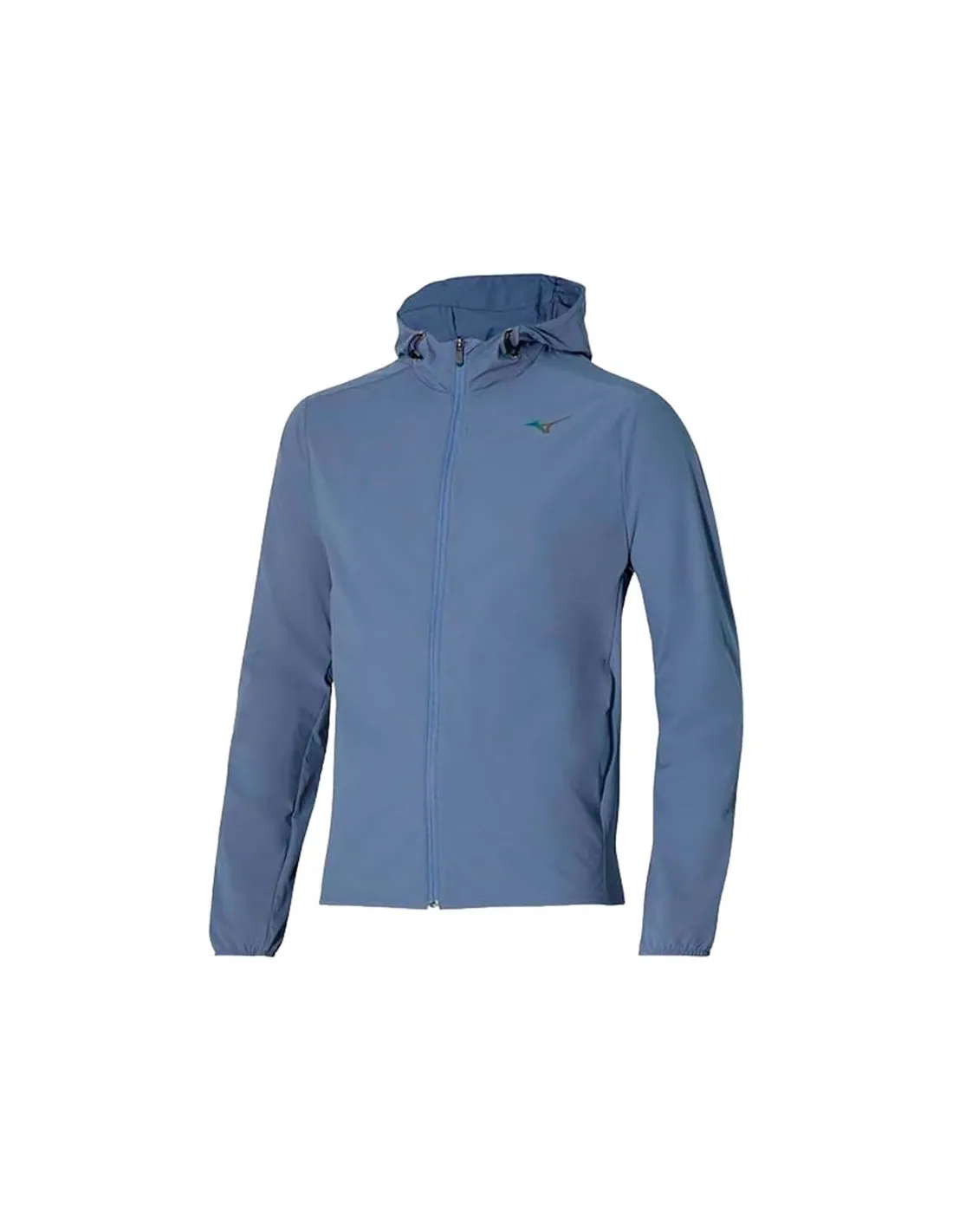 Chaqueta de Fitness Mizuno Two Loops 8 Hooded Azul Hombre
