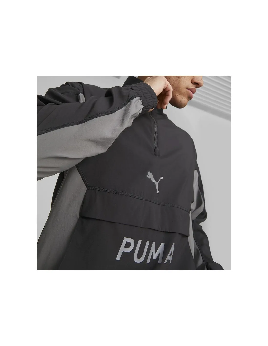 Chaqueta de Fitness Puma Fit Woven Negro Hombre