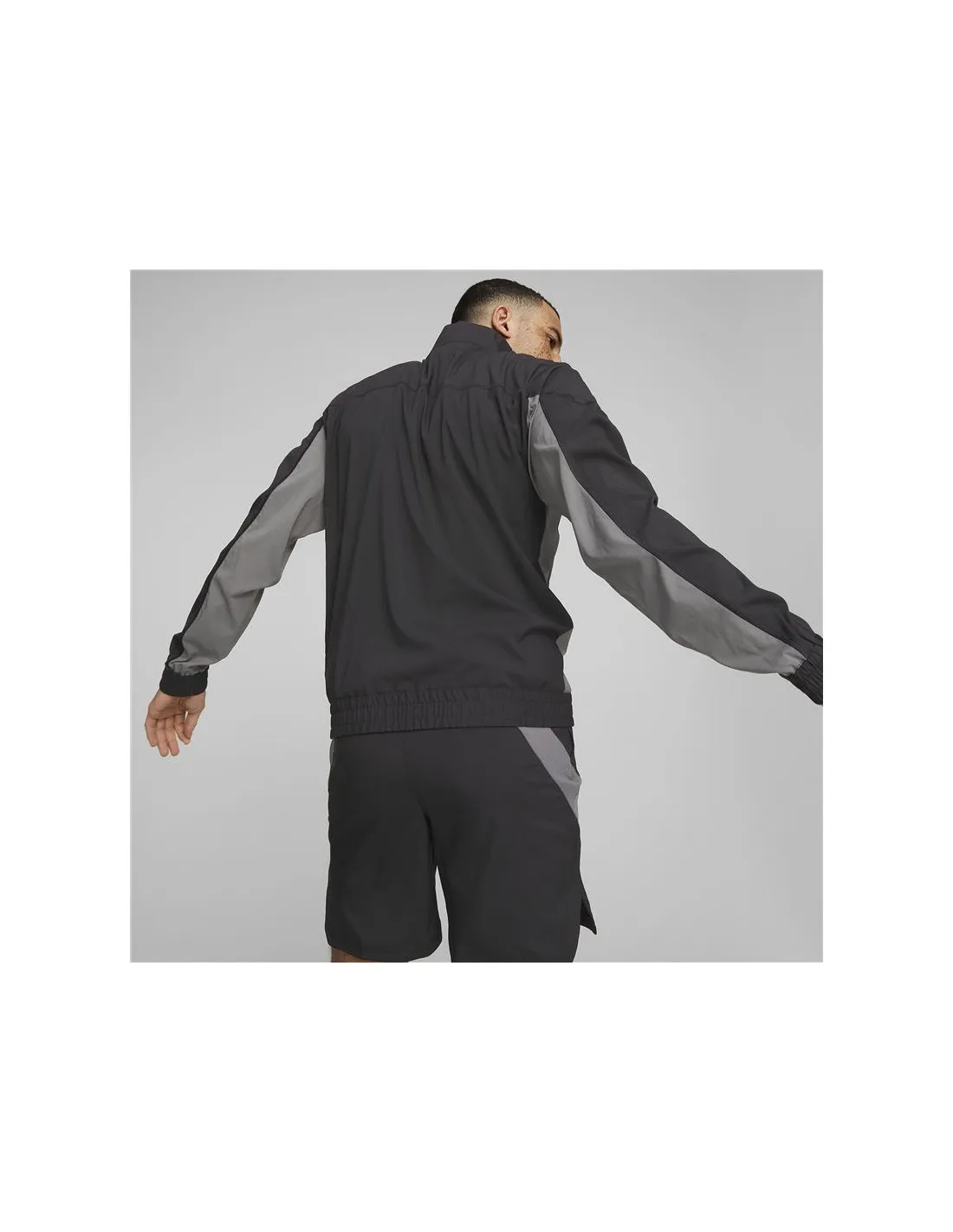 Chaqueta de Fitness Puma Fit Woven Negro Hombre