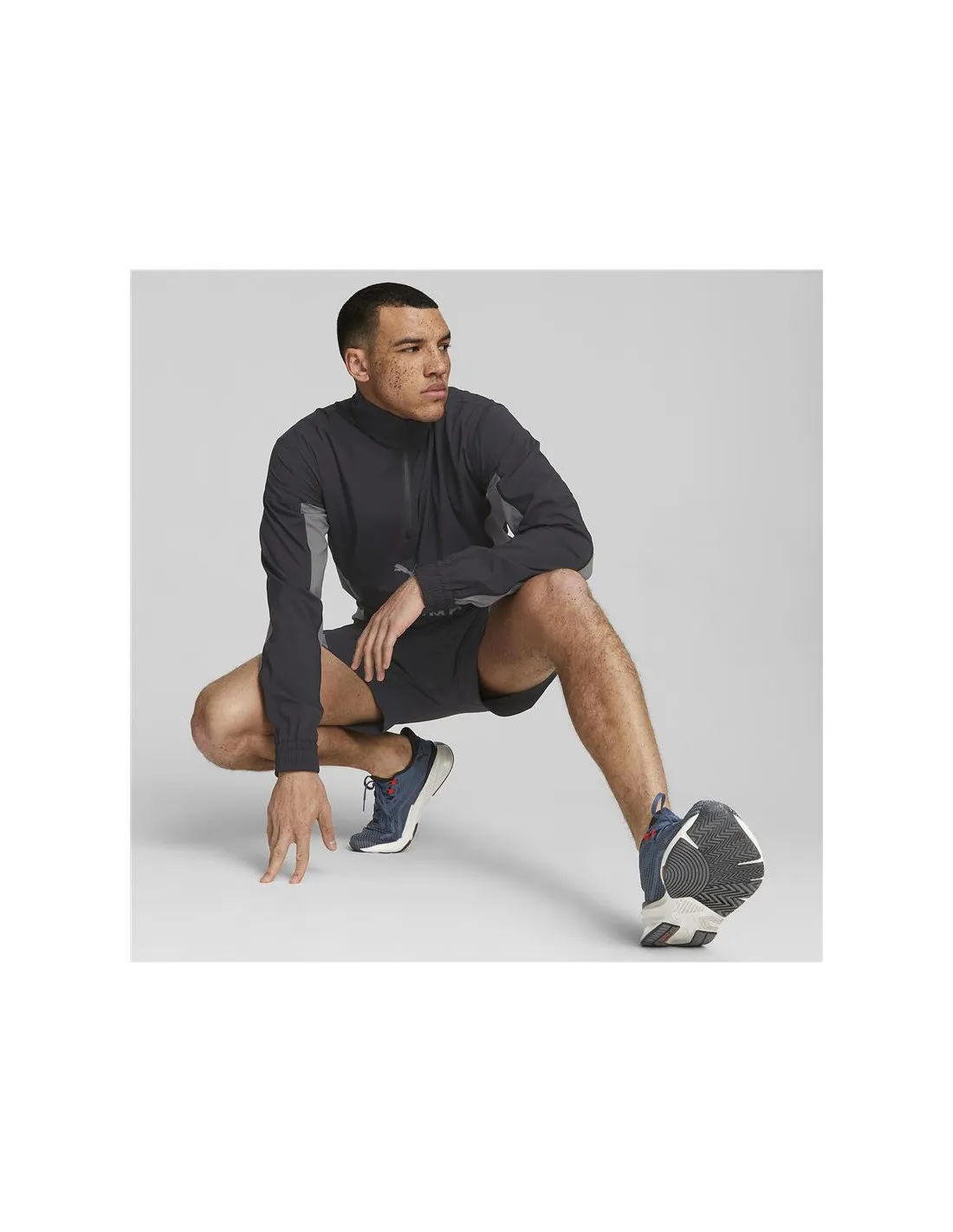 Chaqueta de Fitness Puma Fit Woven Negro Hombre
