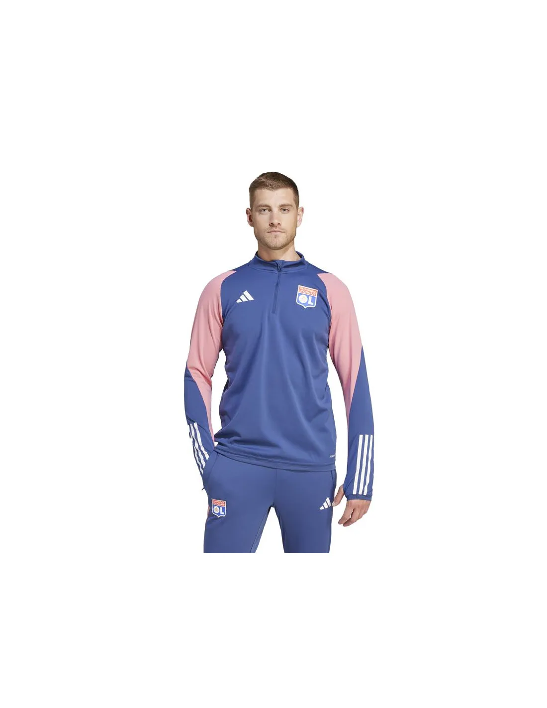 Chaqueta de Fútbol adidas Olympique Trainning Hombre