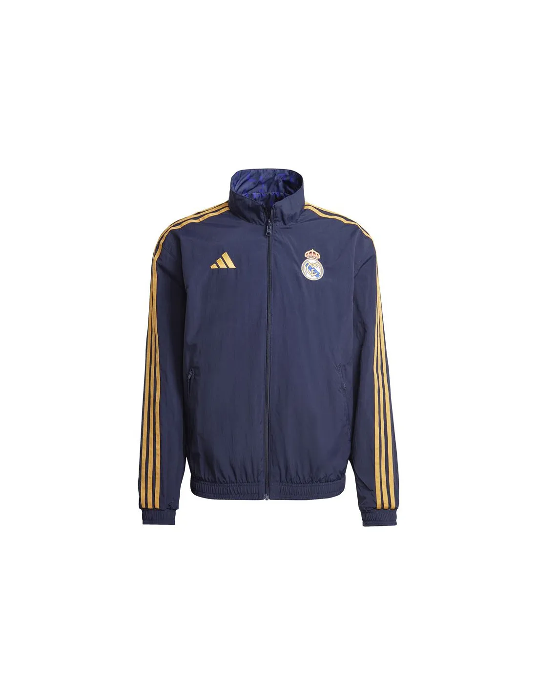 Chaqueta de Fútbol adidas Real Anth Hombre Azul Marino