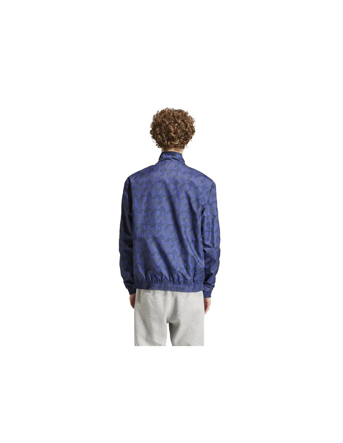 Chaqueta de Fútbol adidas Real Anth Hombre Azul Marino