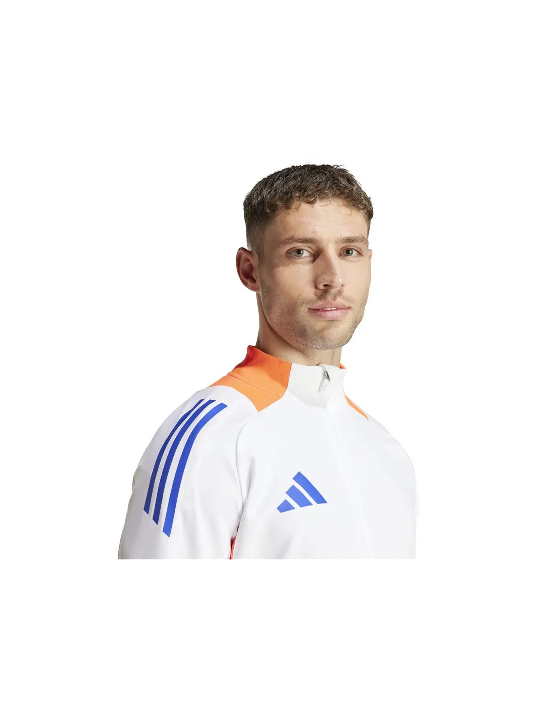 Chaqueta de Fútbol adidas Tiro24 Competition Training Hombre Blanco