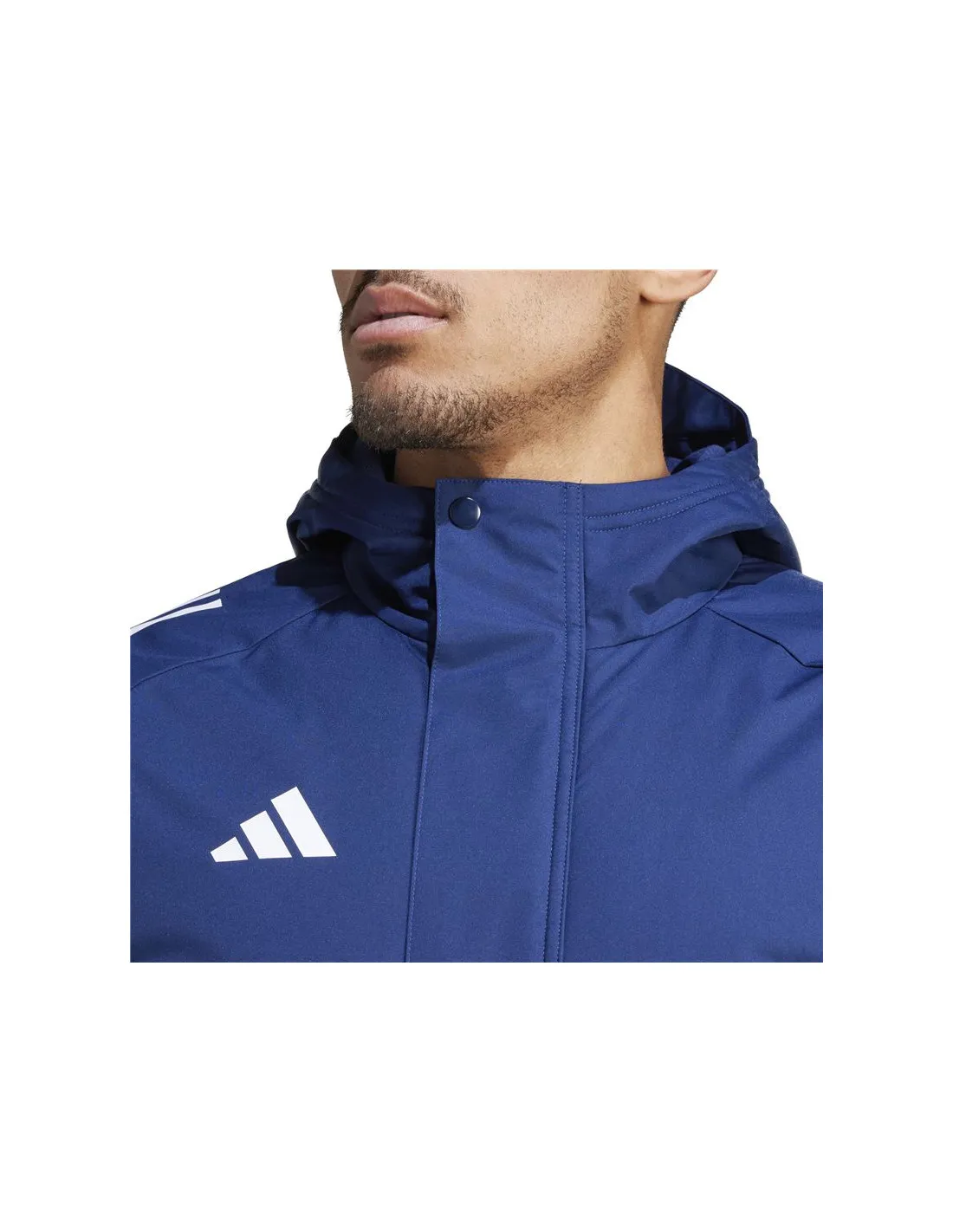 Chaqueta de Fútbol adidas Tiro24 Parka Hombre Marino