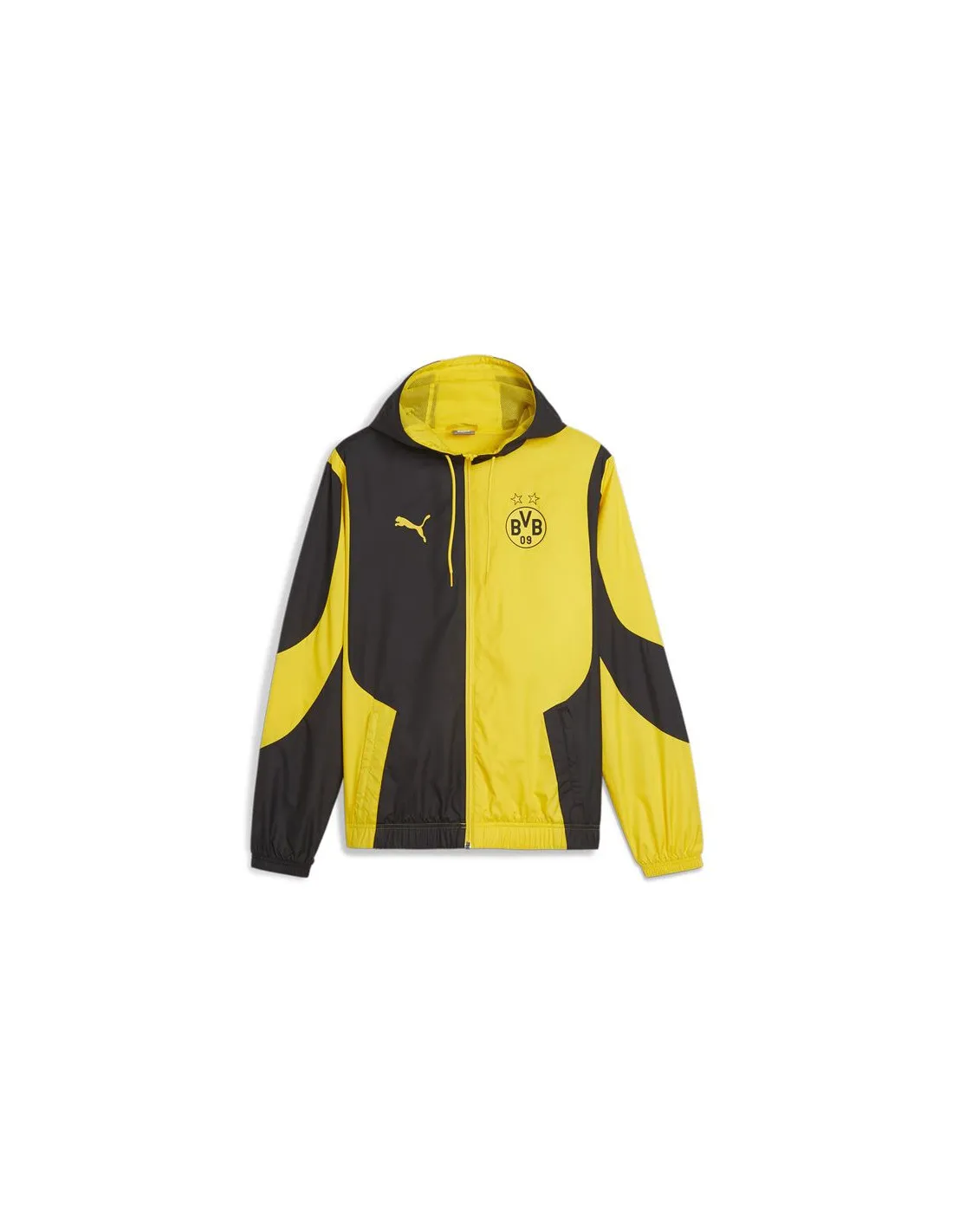 Chaqueta de Fútbol Puma Borussia Dortmund Prematch Amarillo Hombre