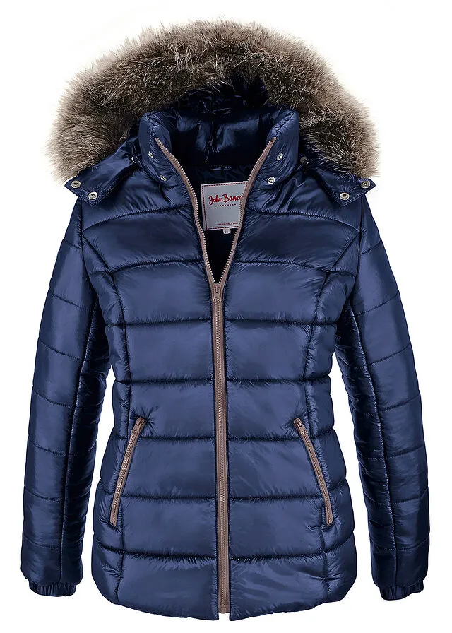 Chaqueta de invierno con capucha Azul marino