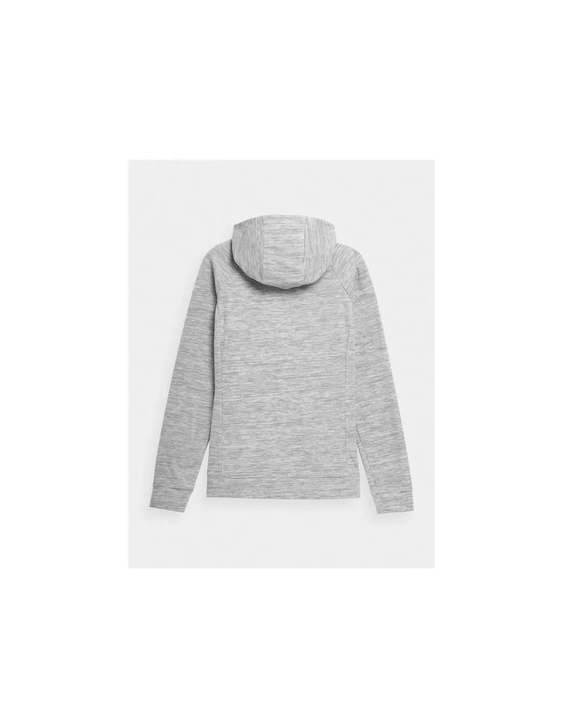 Chaqueta de montaña 4F Fleece gris Mujer