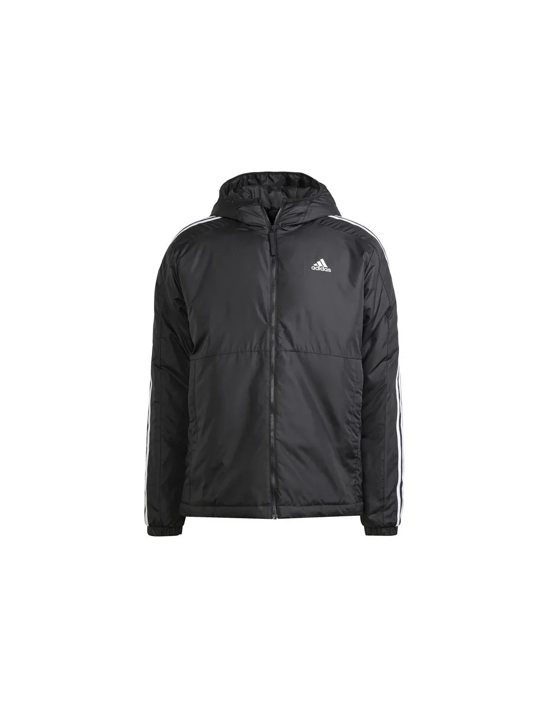 Chaqueta de Montaña adidas Essentials 3 bandas Insulated Hombre Negro