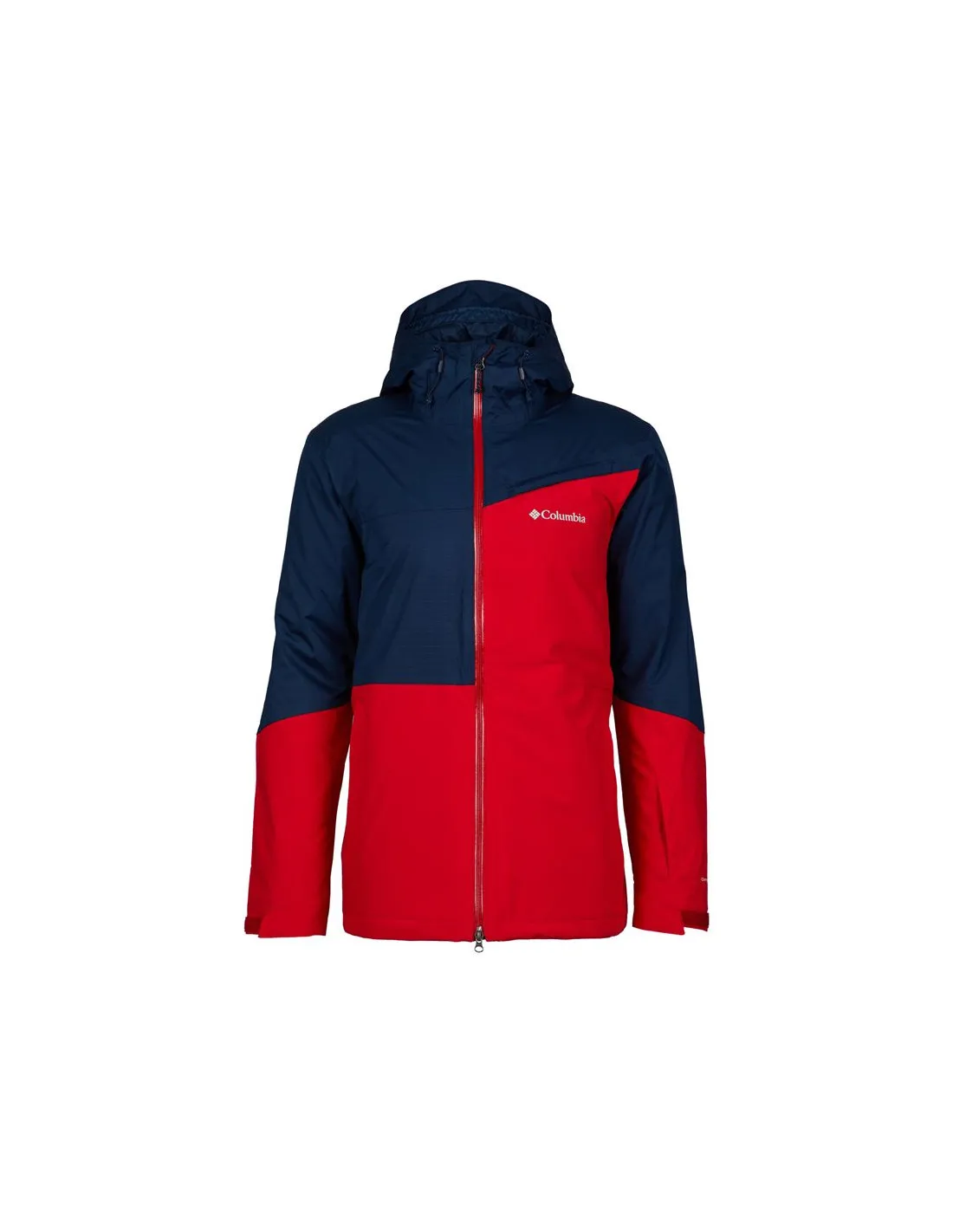 Chaqueta de montaña Columbia Iceberg Point rojo Hombre