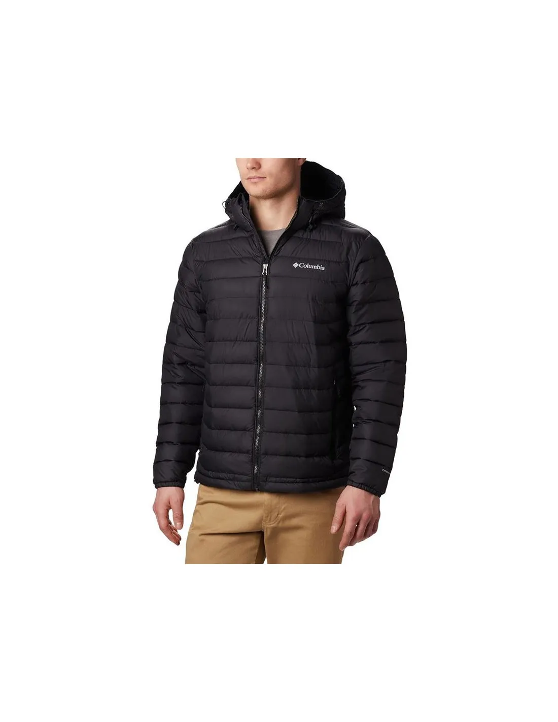 Chaqueta de montaña Columbia Powder Lite negro Hombre