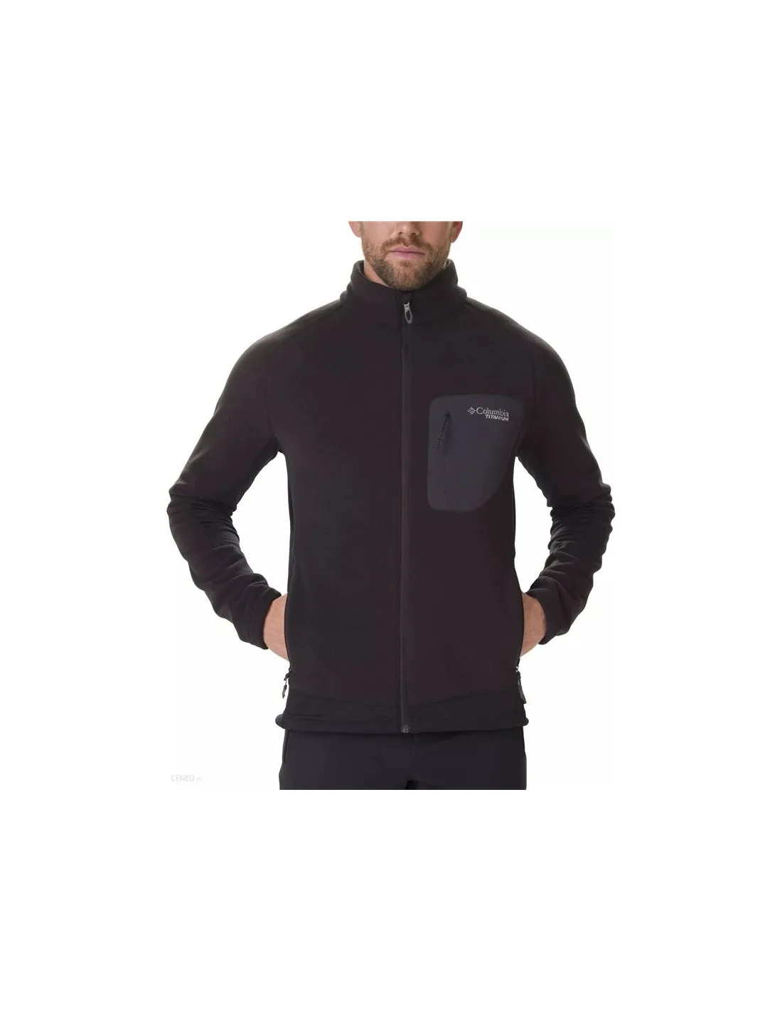 Chaqueta de montaña Columbia Titan Pass™ 2.0 II negro Hombre