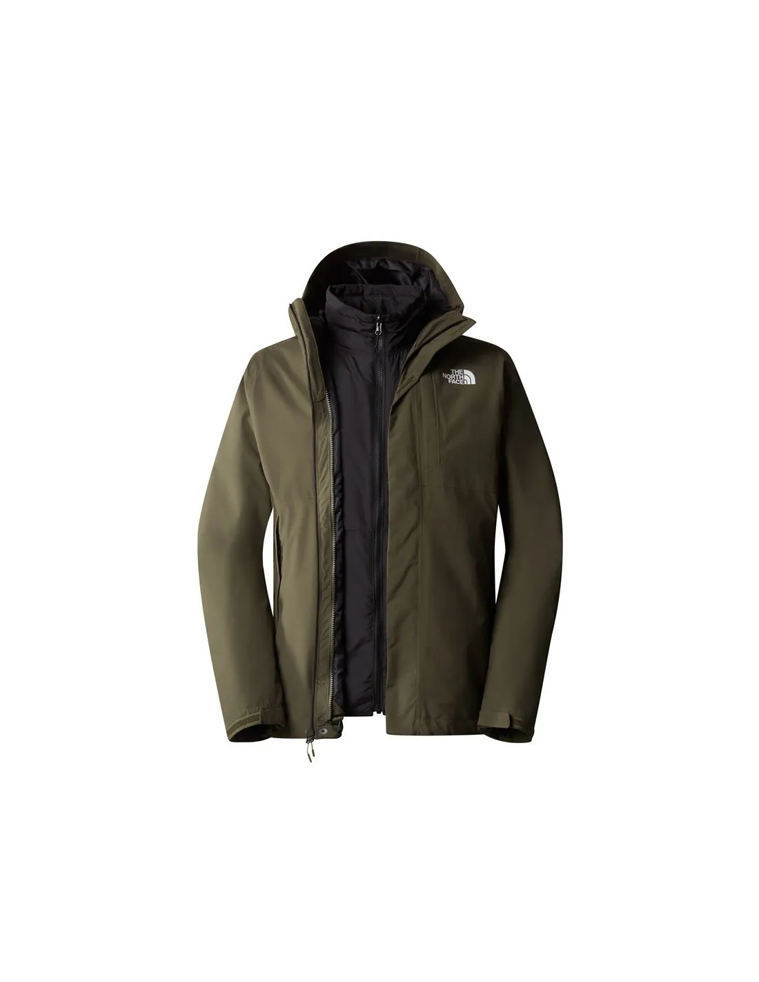 Chaqueta de Montaña The North Face Carto Triclimate Green Hombre