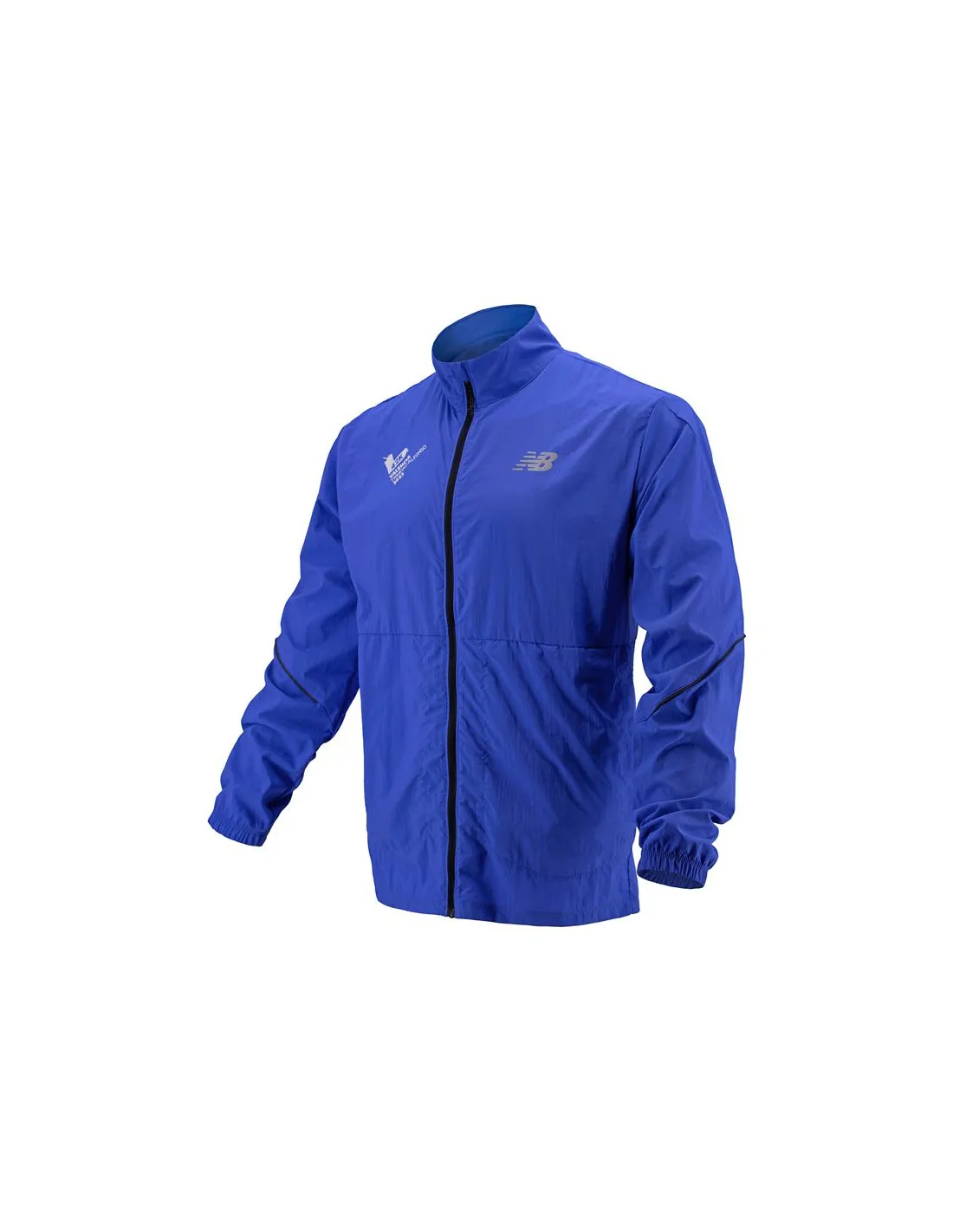 Chaqueta de Running New Balance Valencia Marathon Impact Run Packable Marine Blue Hombre