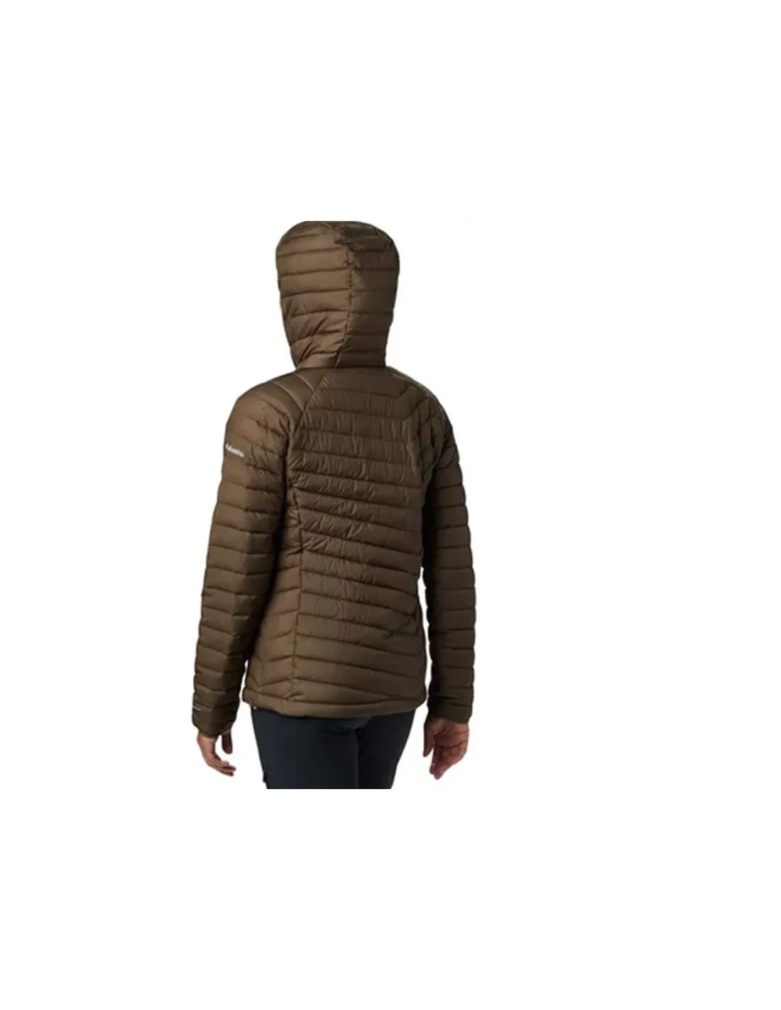 Chaqueta de Trail Columbia Powder Lite™ Hooded Green Mujer